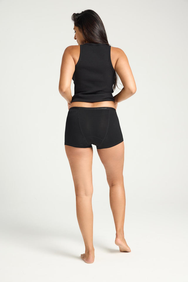 Klassische Boyshorts mit hoher Saugfähigkeit, 5er-Pack